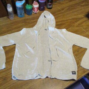 Roxy white hoodie knitted